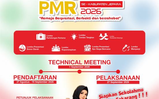 Invitasi PMR Se-Kabupaten Jepara 2026: Wujudkan Remaja Berprestasi, Berbakti, dan Bersahabat
